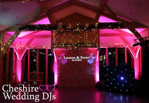 Pink Uplights Oaktree Of Peover